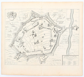 Crema. Grundriss. P. Mortier