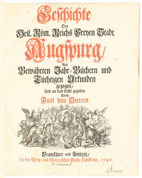 Stetten, Geschichte der Stadt Augsburg