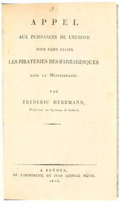 Herrmann, Piraterie