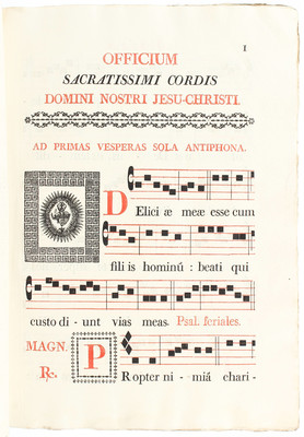 Officium SS. Cordis D. N. Jesu Christi
