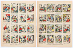 Amerikanische Bilderbogen. 10 Bll.