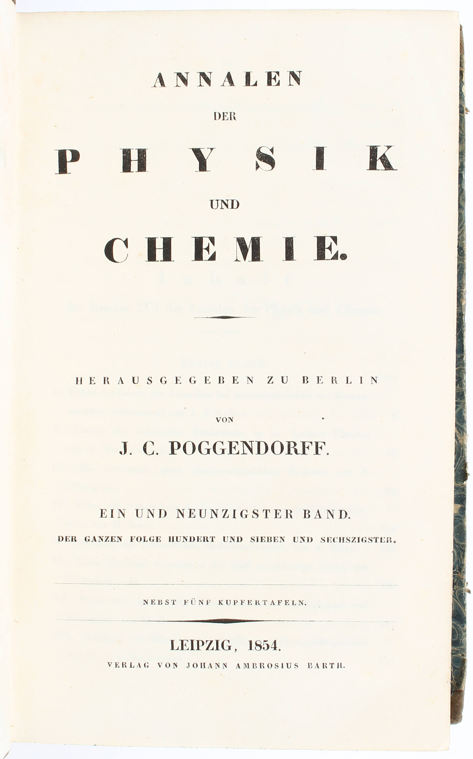 Annalen der Physik und Chemie. Ca. 235 Bde.
