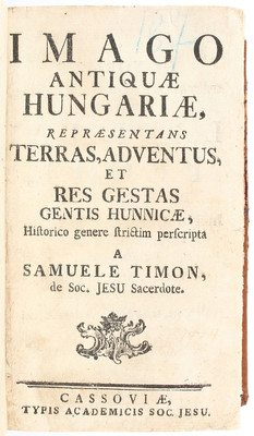 Timon, Imago Hungariae