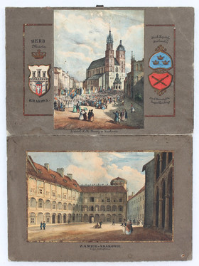Krakau. 7 Bll. präparierte Ansichten