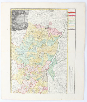 Elsass in 2 Bll. (2 Ex.). 4 Bll. Homann E.
