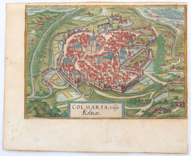 Colmar. 7 Bll. Merian, Bertius u.a. / 25 Bll.