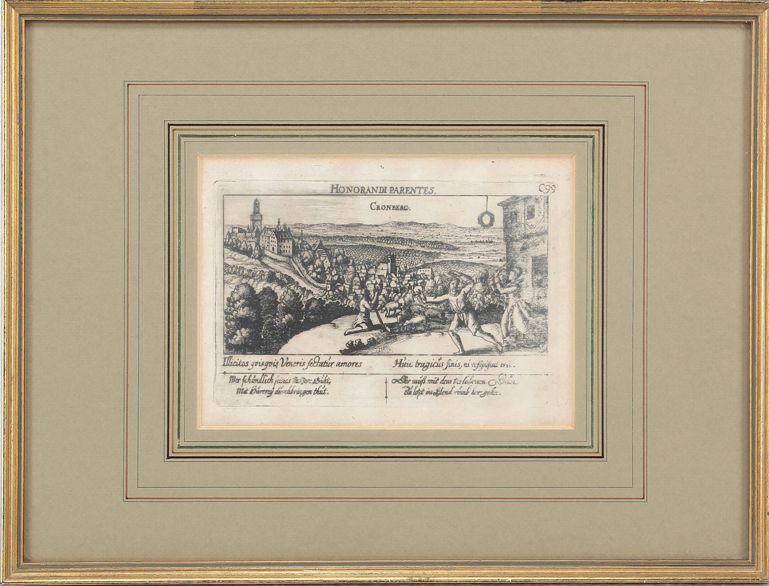 Königstein. / 4 Bll. (Meisner; 1 ger.)