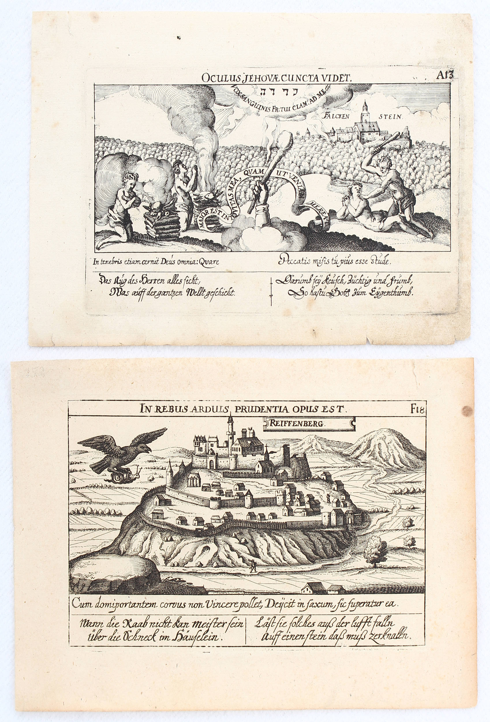 Königstein. / 4 Bll. (Meisner; 1 ger.)