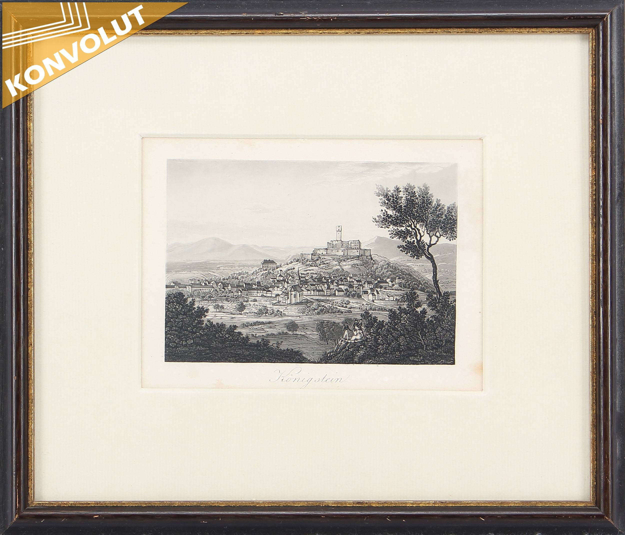 Königstein. 10 Bll. Ansichten. Ger.