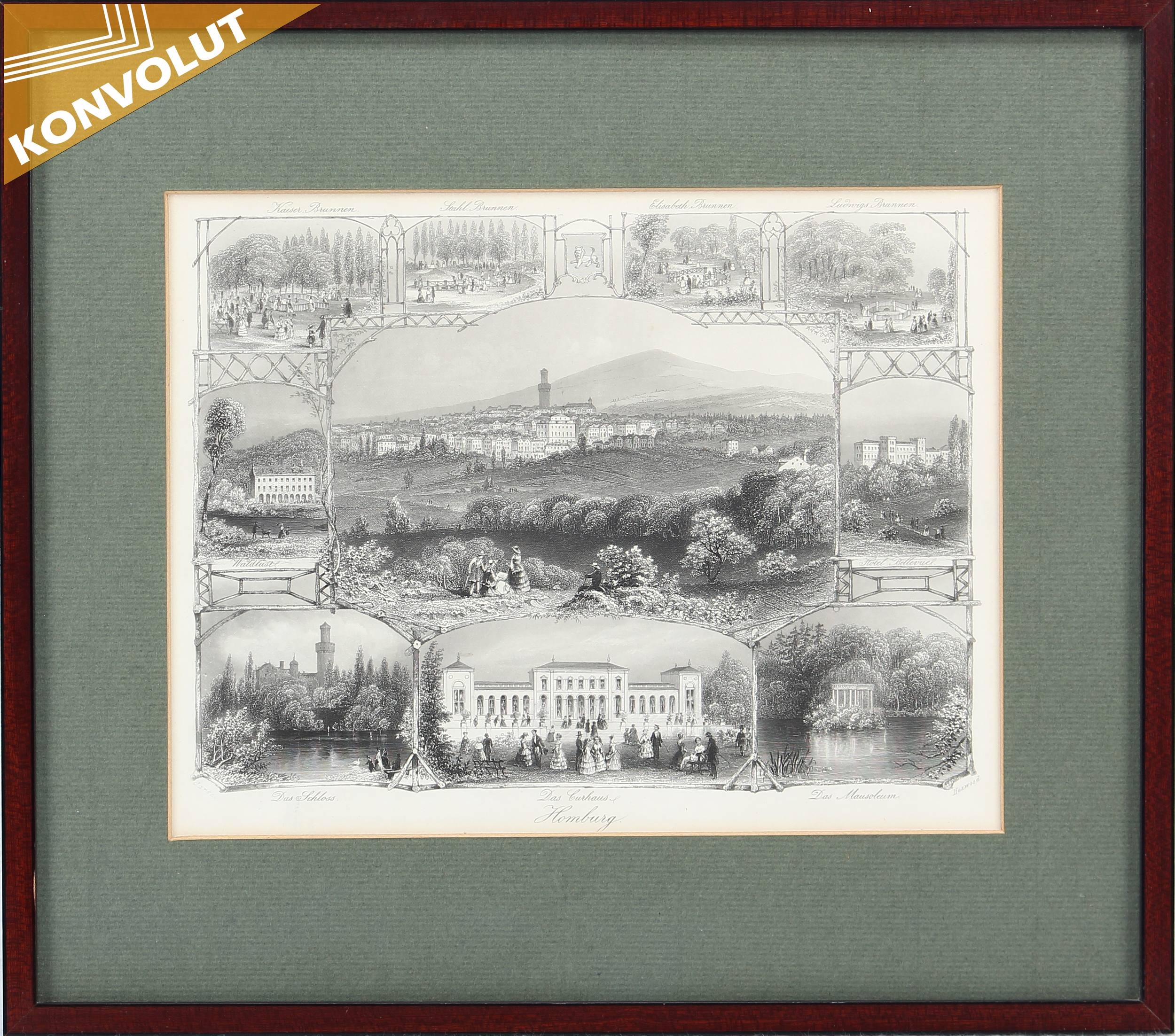 Bad Homburg. Carse-Heawood / 5 Bll. Ger.