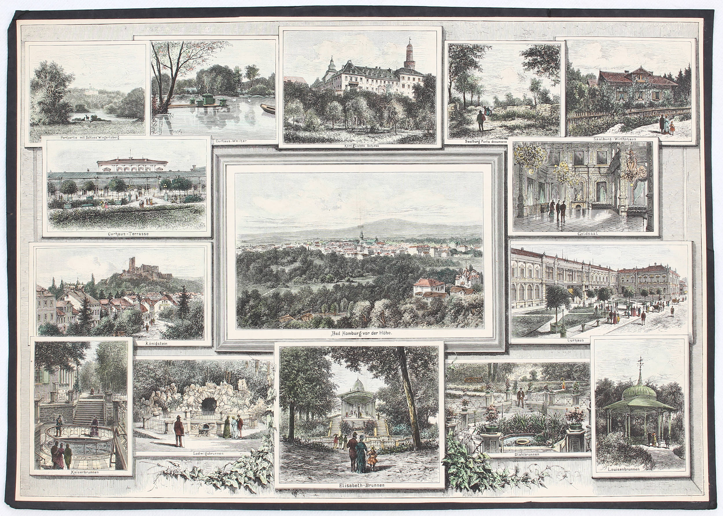 Königstein. Sammelbild. Schoembs / 7 Bll.