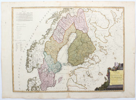 Skandinavien. 3 Bll. Reilly (groß)