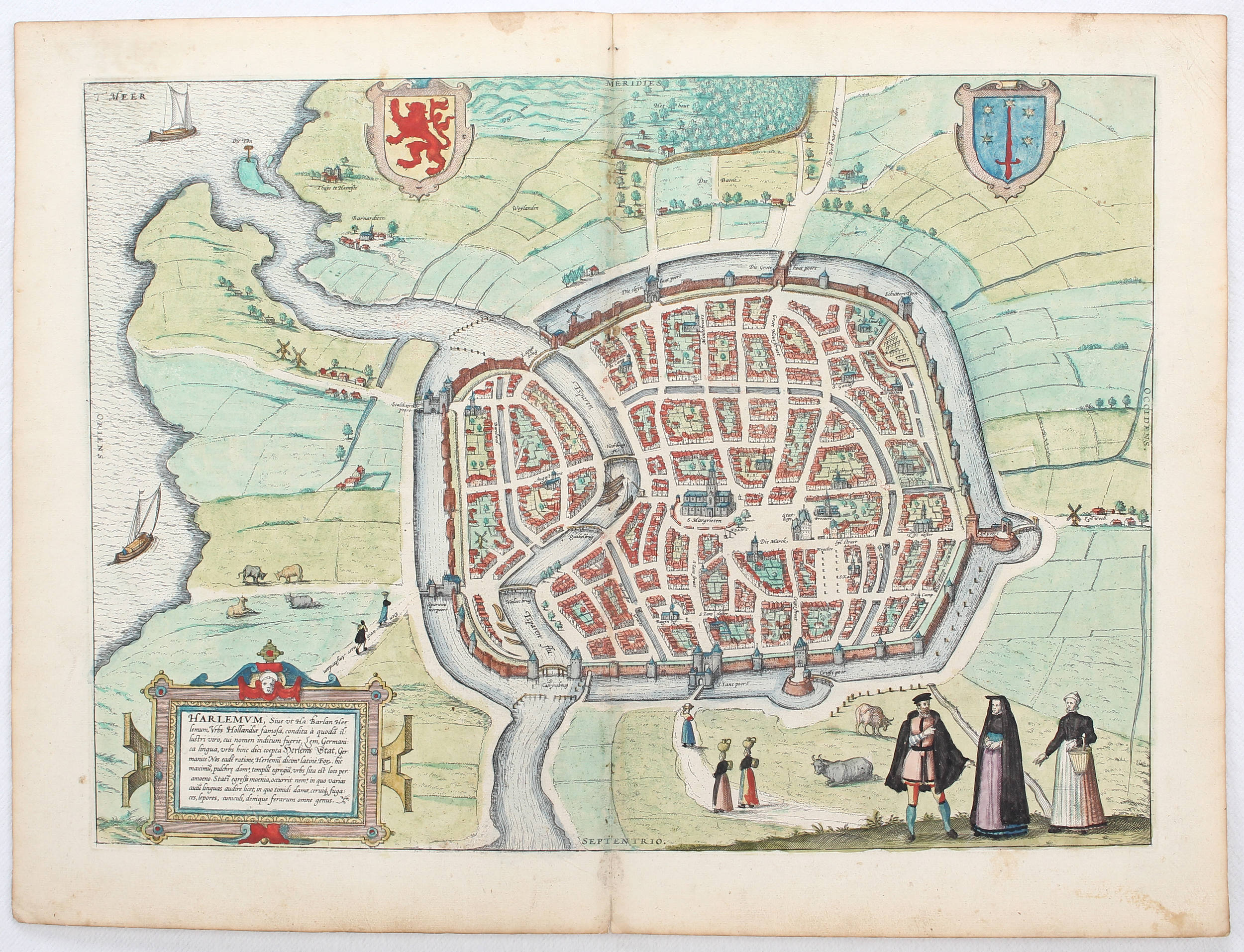 Niederlande. 8 Bll. (Braun-Hogenberg)