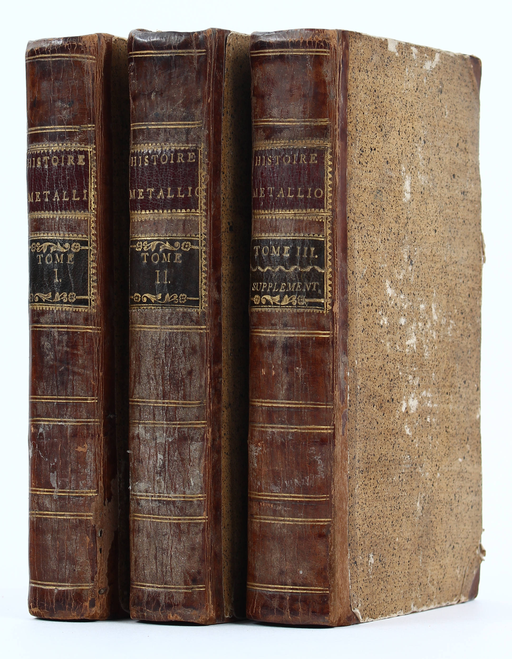 Bizot, Histoire métallique. 3 Bde.