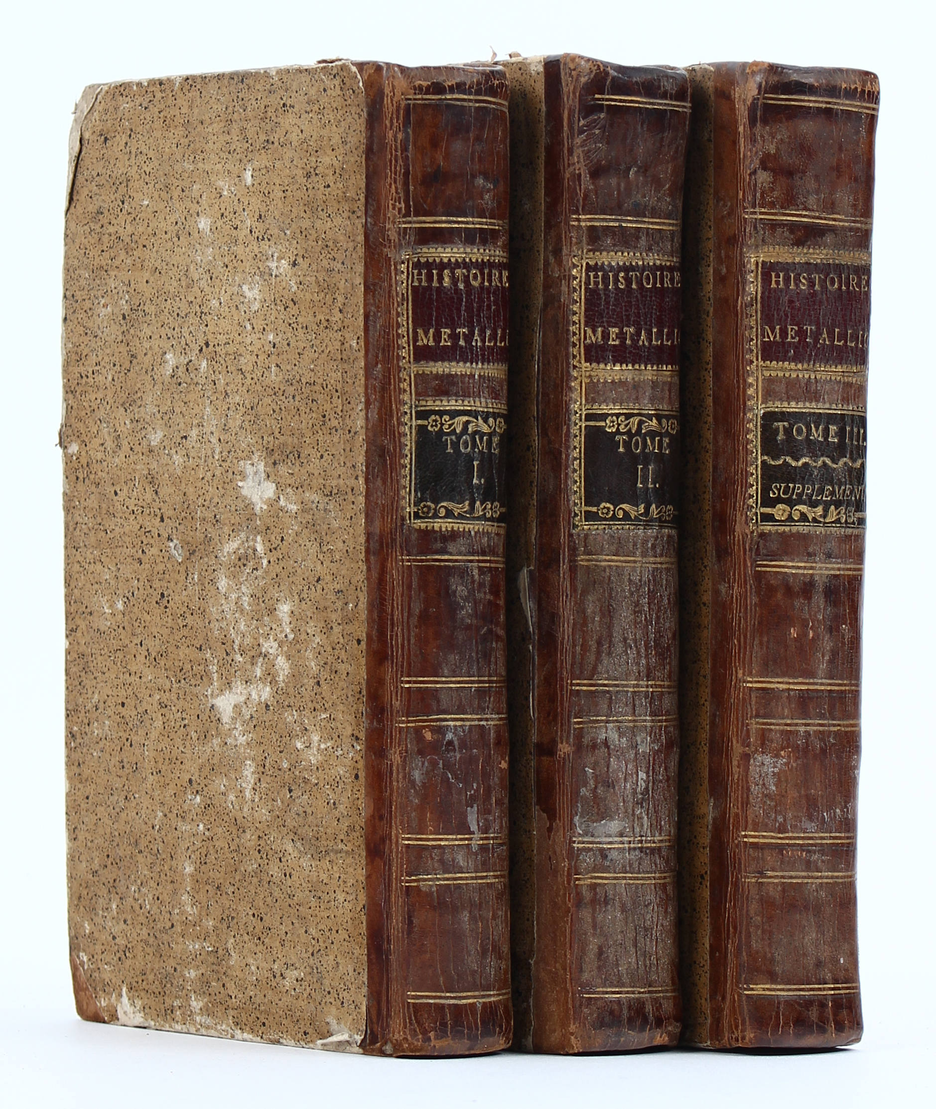 Bizot, Histoire métallique. 3 Bde.