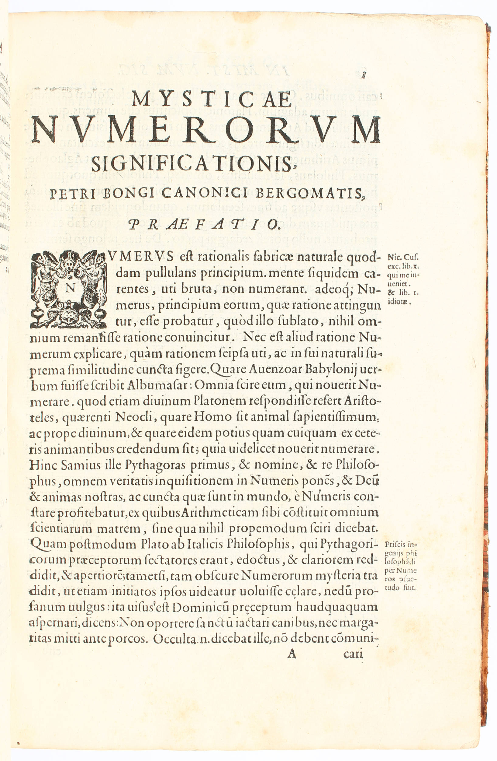 Bungus, Mysticae numerorum significationis