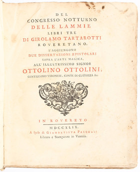 Tartarotti, Del congresso notturno