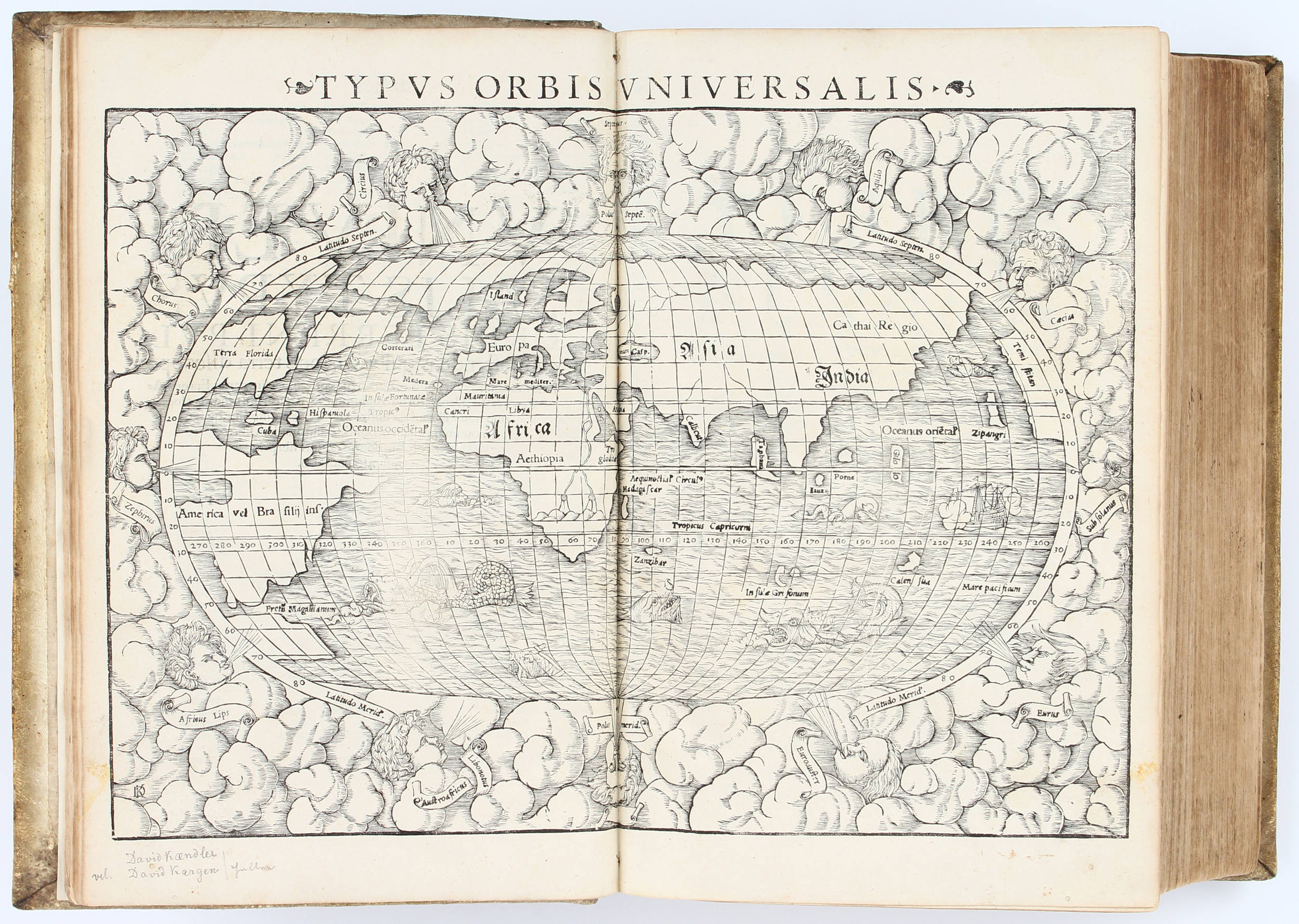 Münster, Cosmographia. 1554