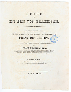 Pohl, Reise im Innern von Brasilien. 2 Bde.