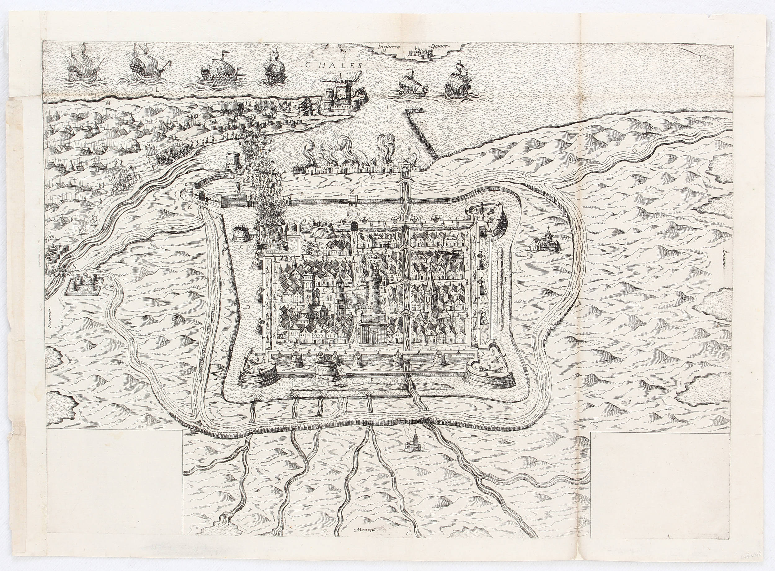 Calais. (Lafreri)