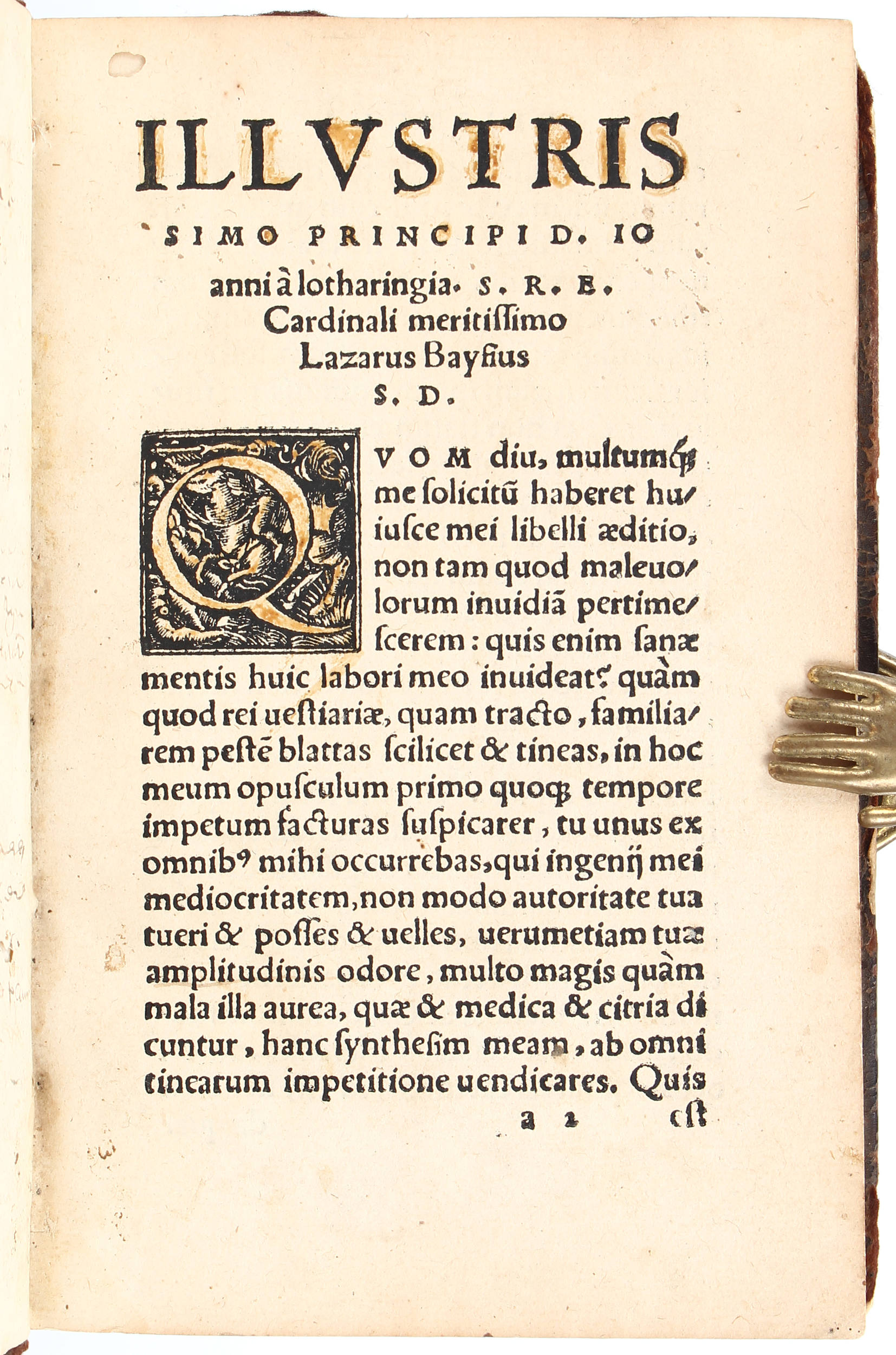 Baïf, Opus de re vestimentaria