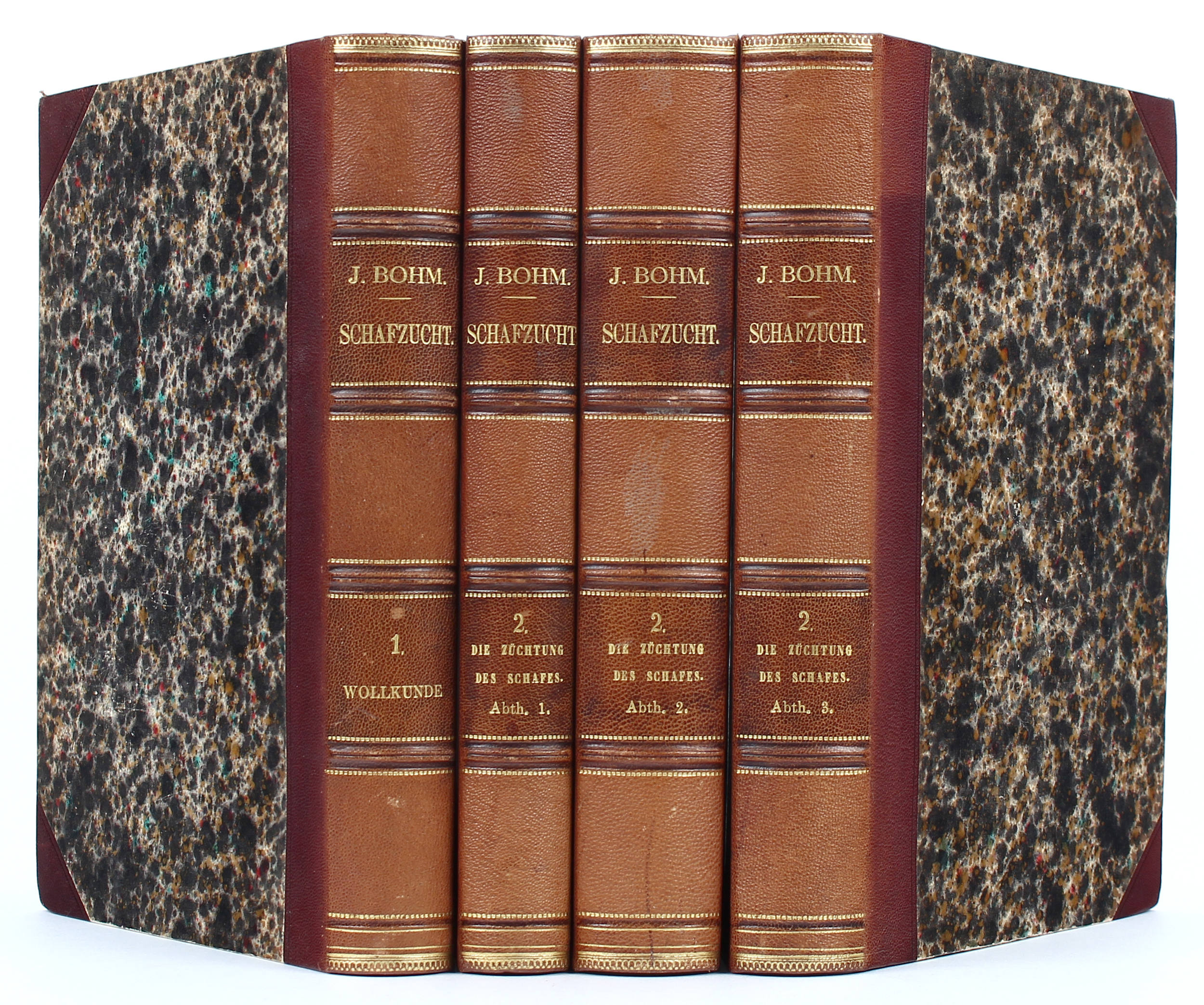 Bohm, Die Schafzucht. 4 Bde.