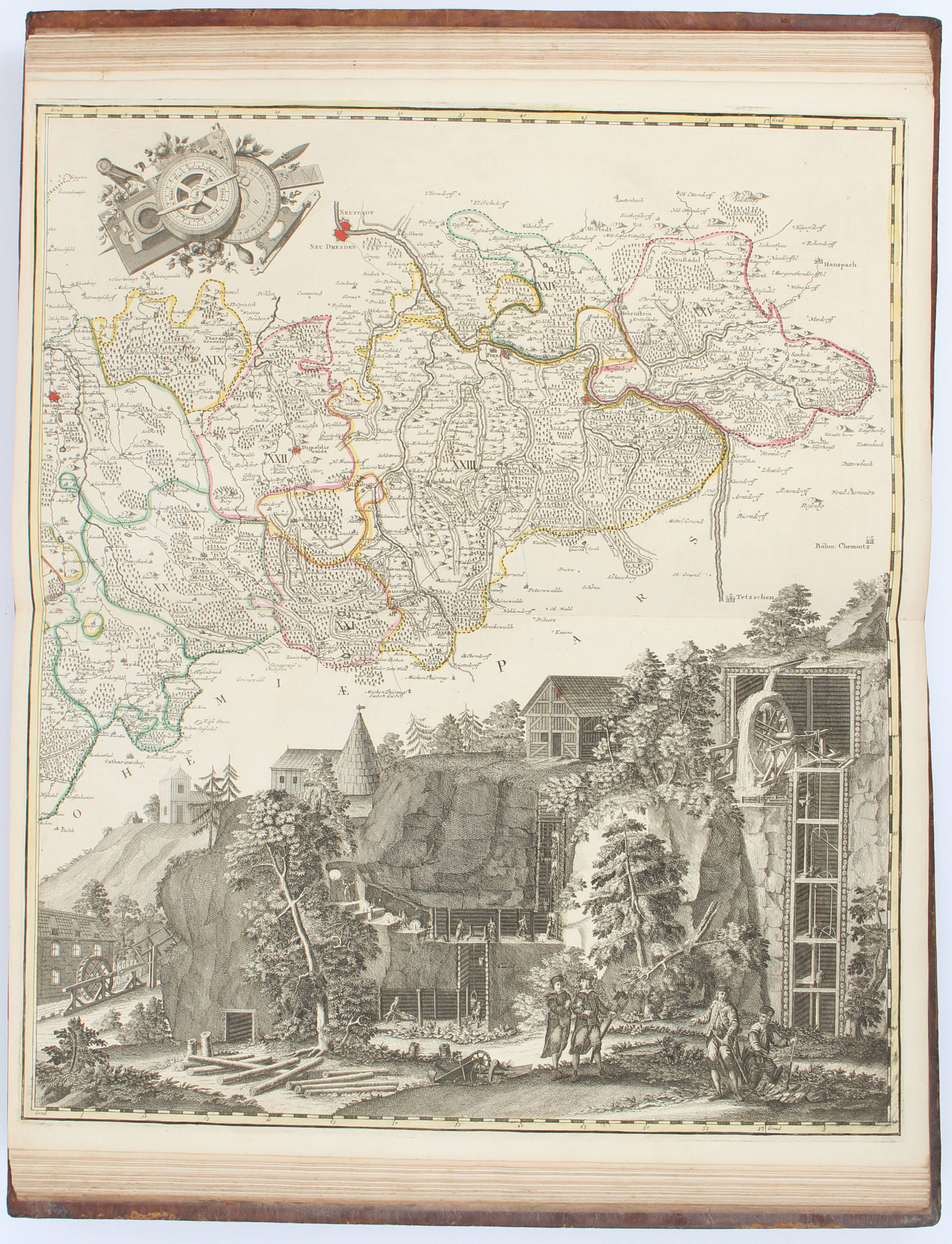 Schenk, Sächsischer Atlas