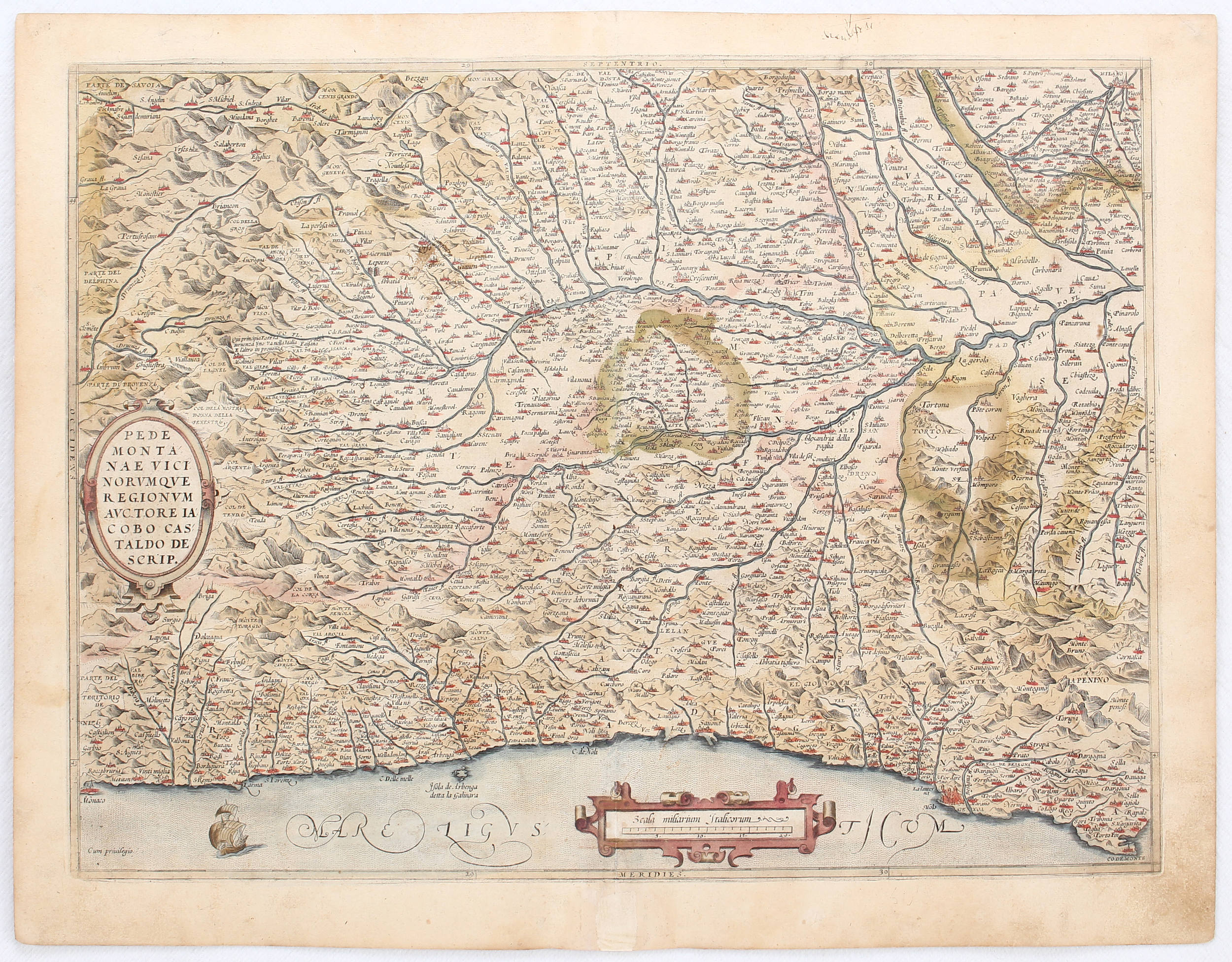 Florenz. Gebietskarte. / 2 Bll. (Ortelius)
