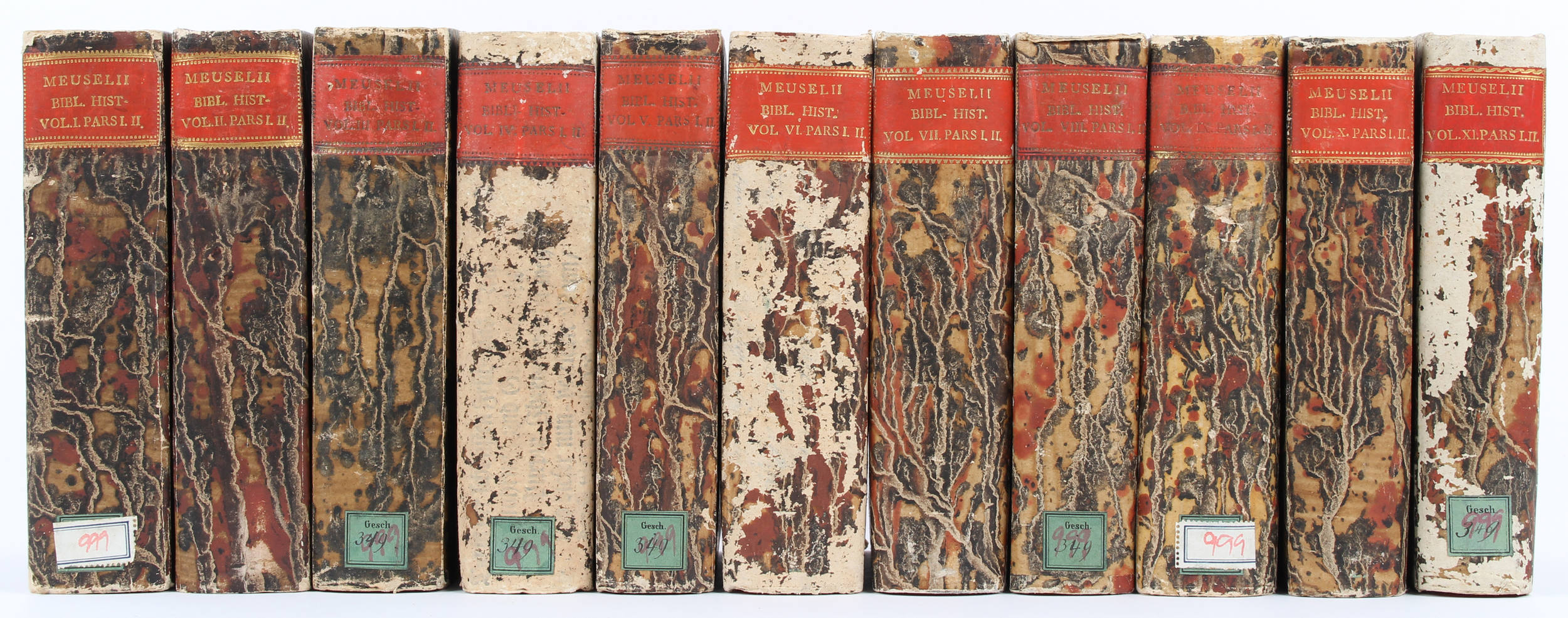 Struve, Bibliotheca historica. 11 Bde.