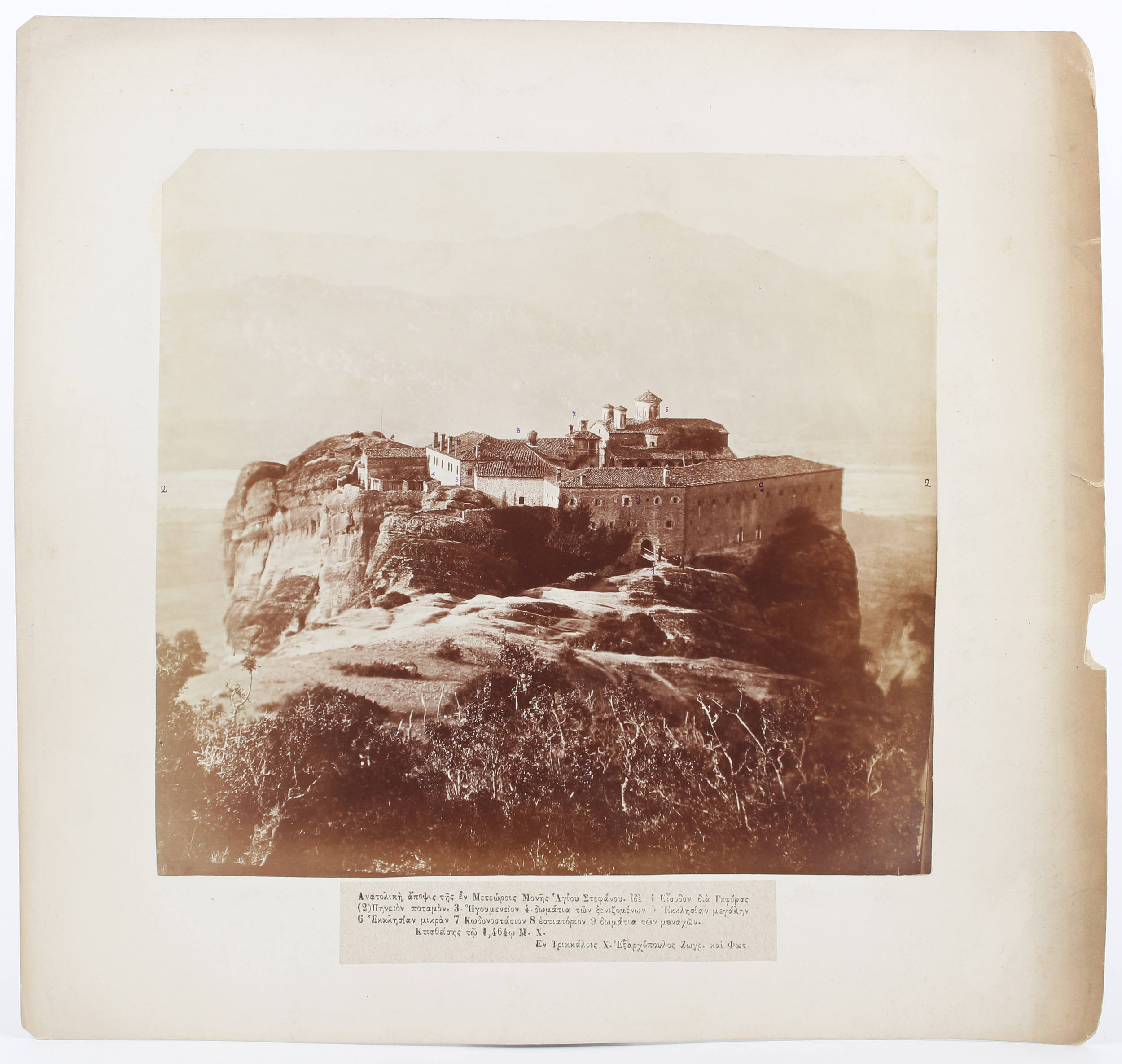 Metéora-Klöster in Thessalien. 9 Fotografien