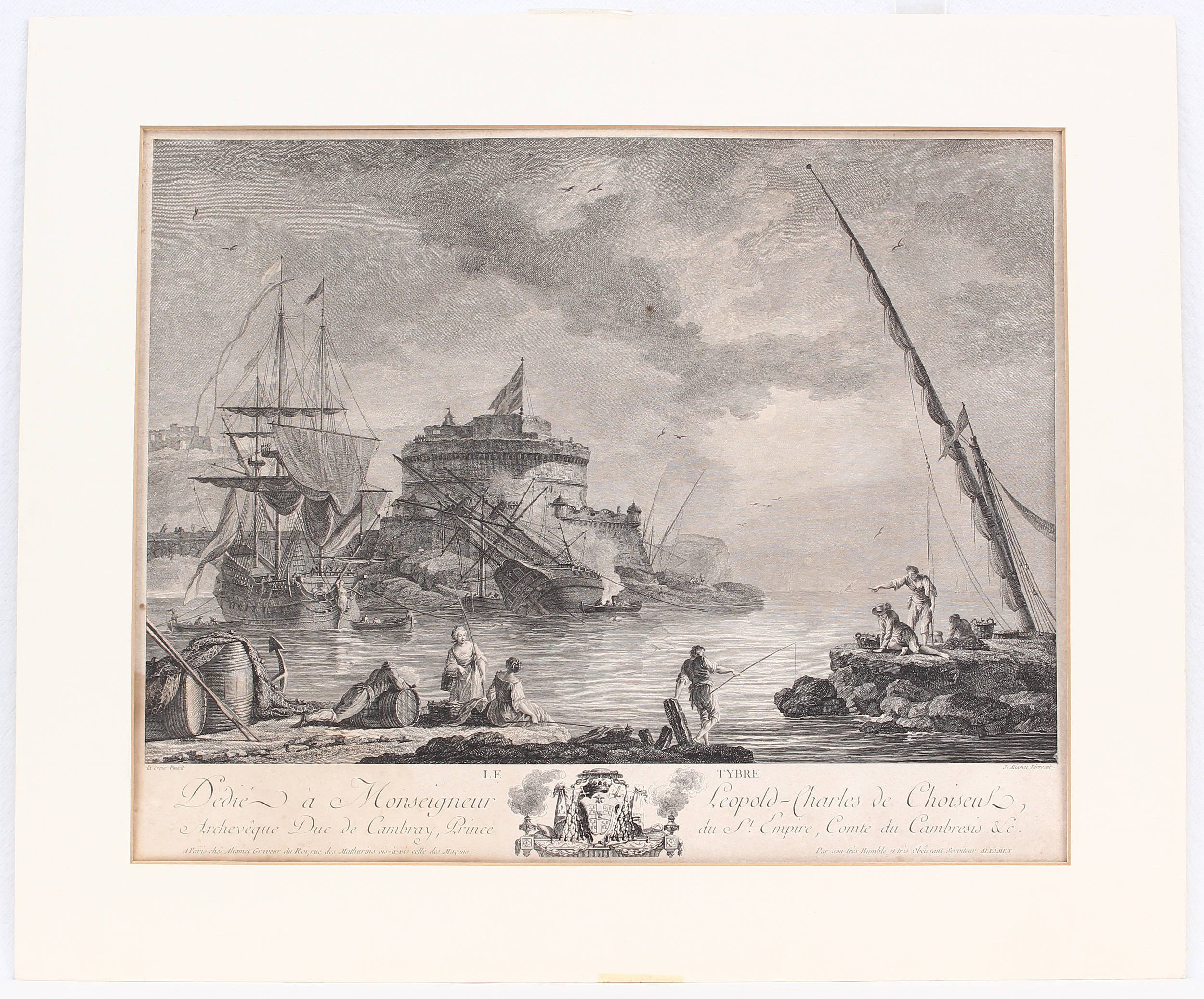 Genua + Florenz. Schreiber / 3 Bll. (2 ger.)
