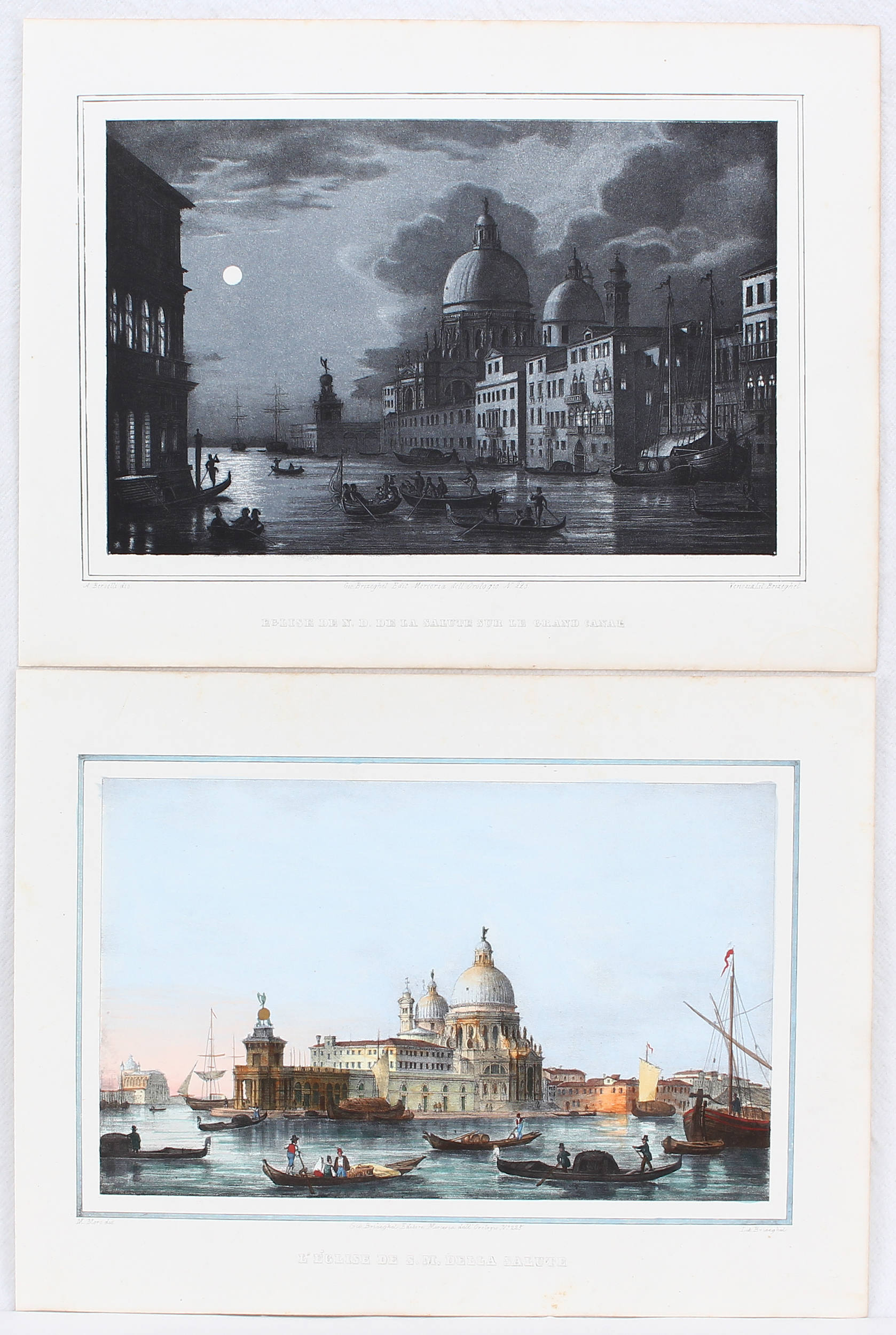 Venedig. Teilans. Moro-Brizeghel / 13 Bll.