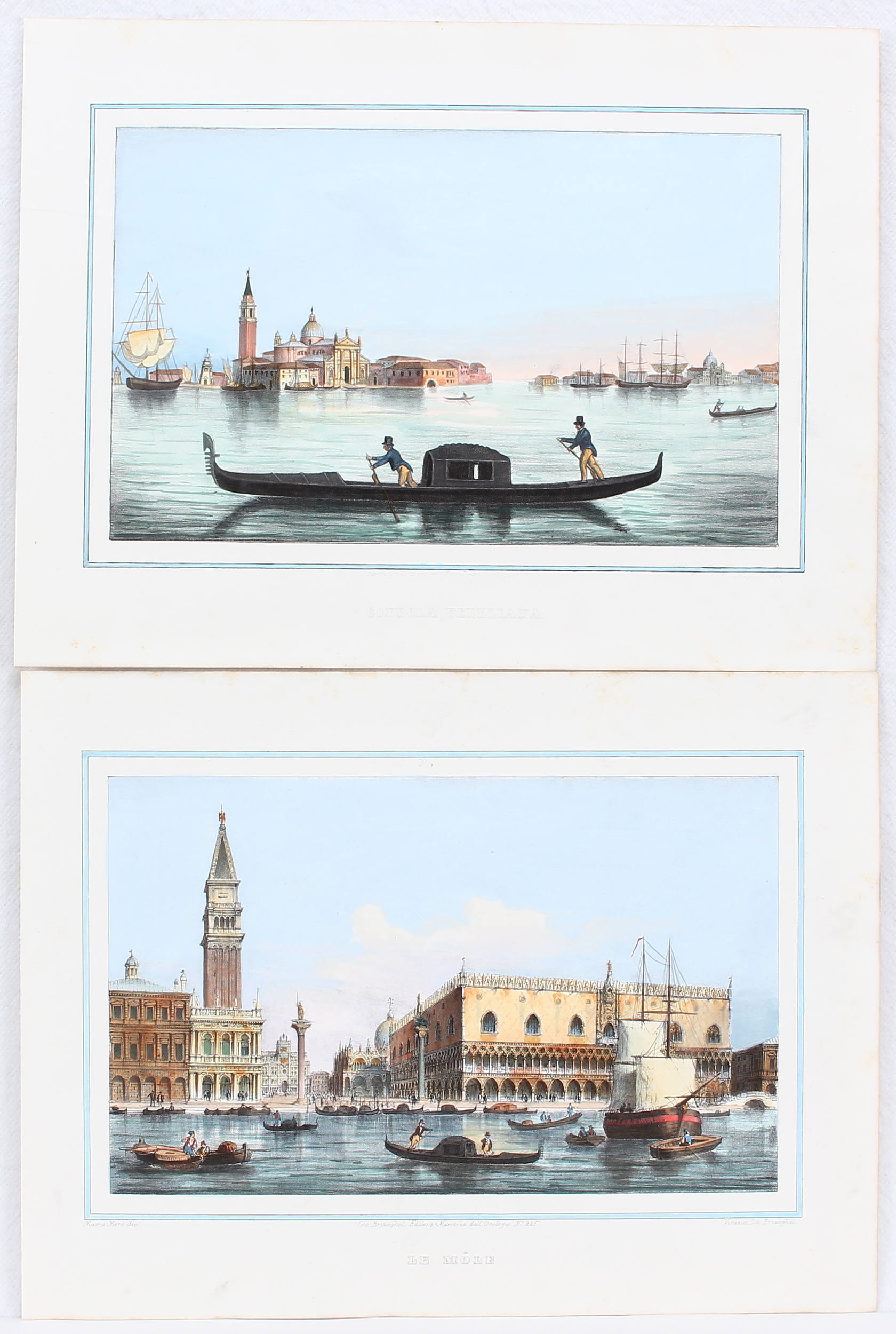 Venedig. Teilans. Moro-Brizeghel / 13 Bll.
