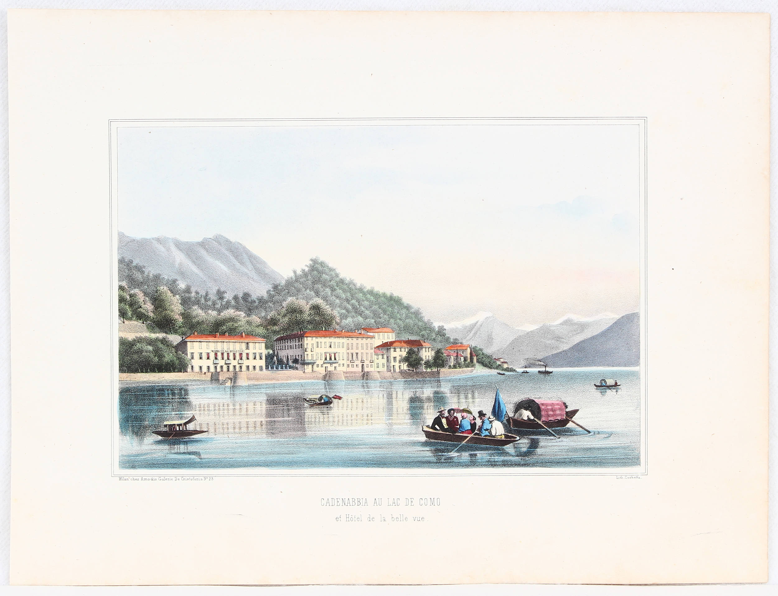 Comer See. 4 Bll. Ansichten