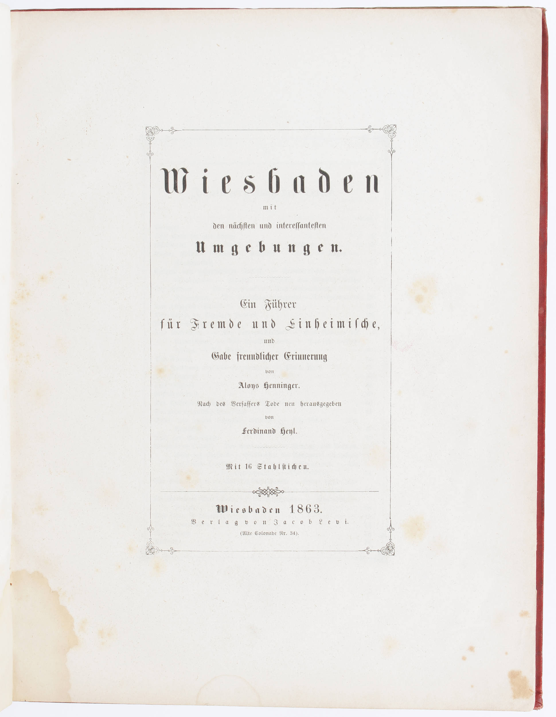 Henninger, Wiesbaden/ 2 Bde.