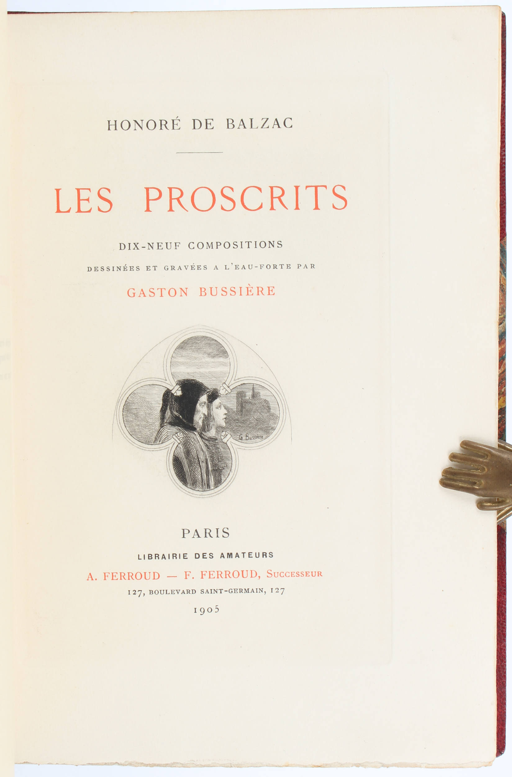 Balzac, Les proscrits