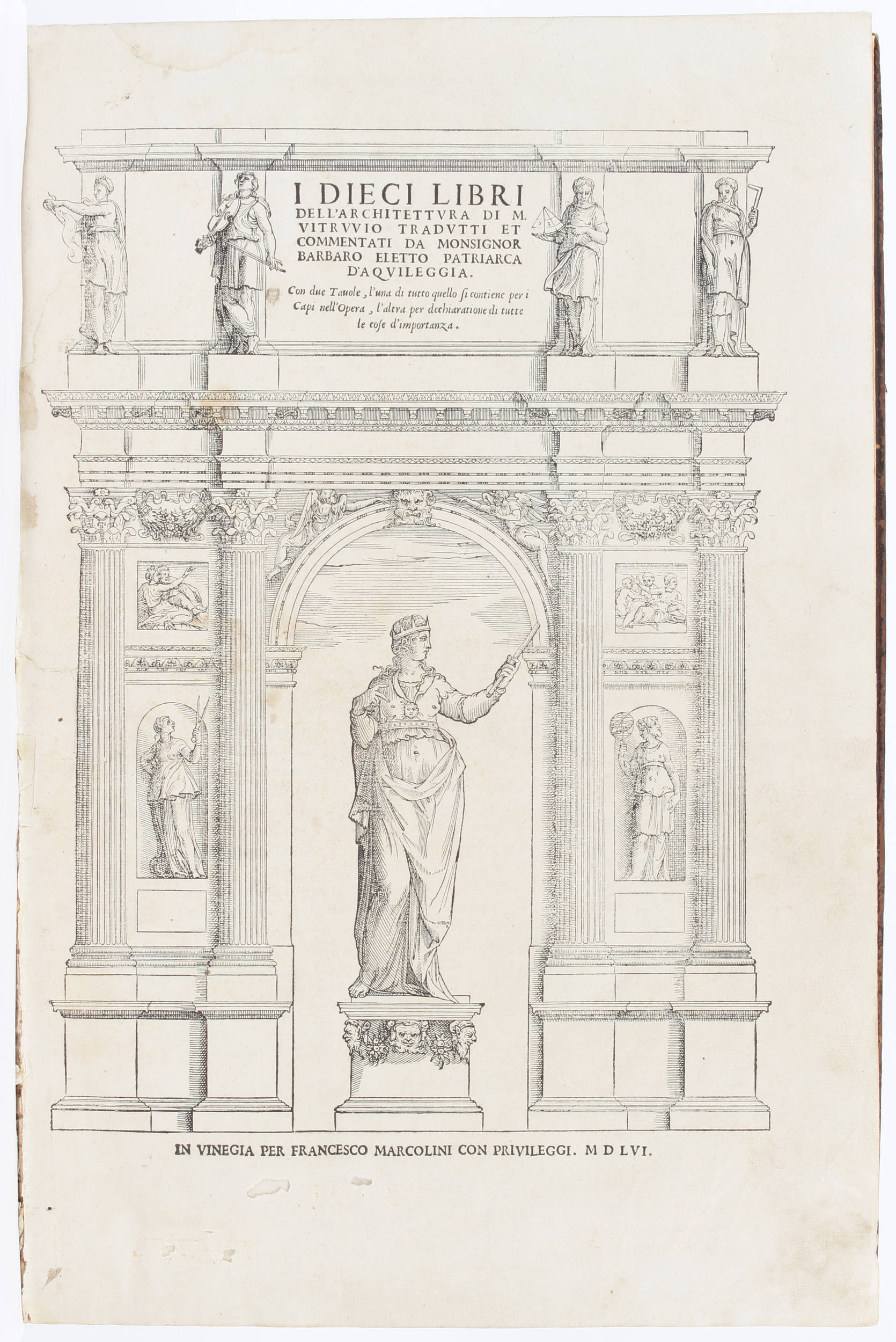 Vitruv, Architettura 1556