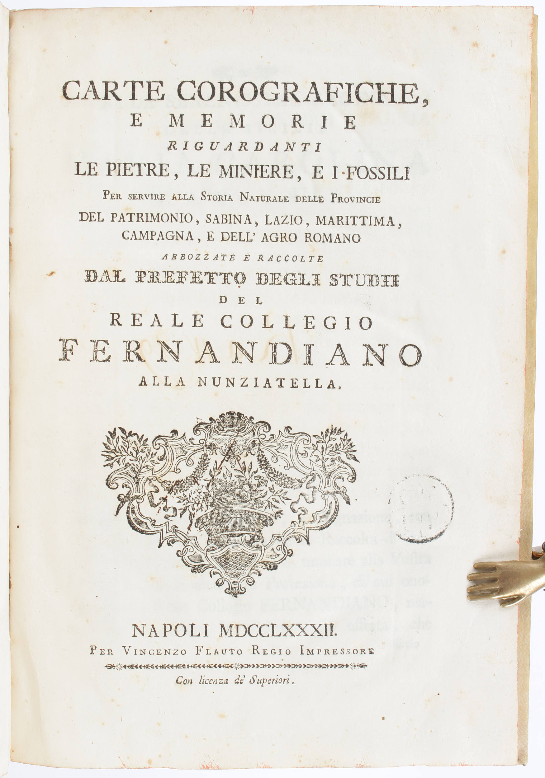 Cermelli, Carte corografiche