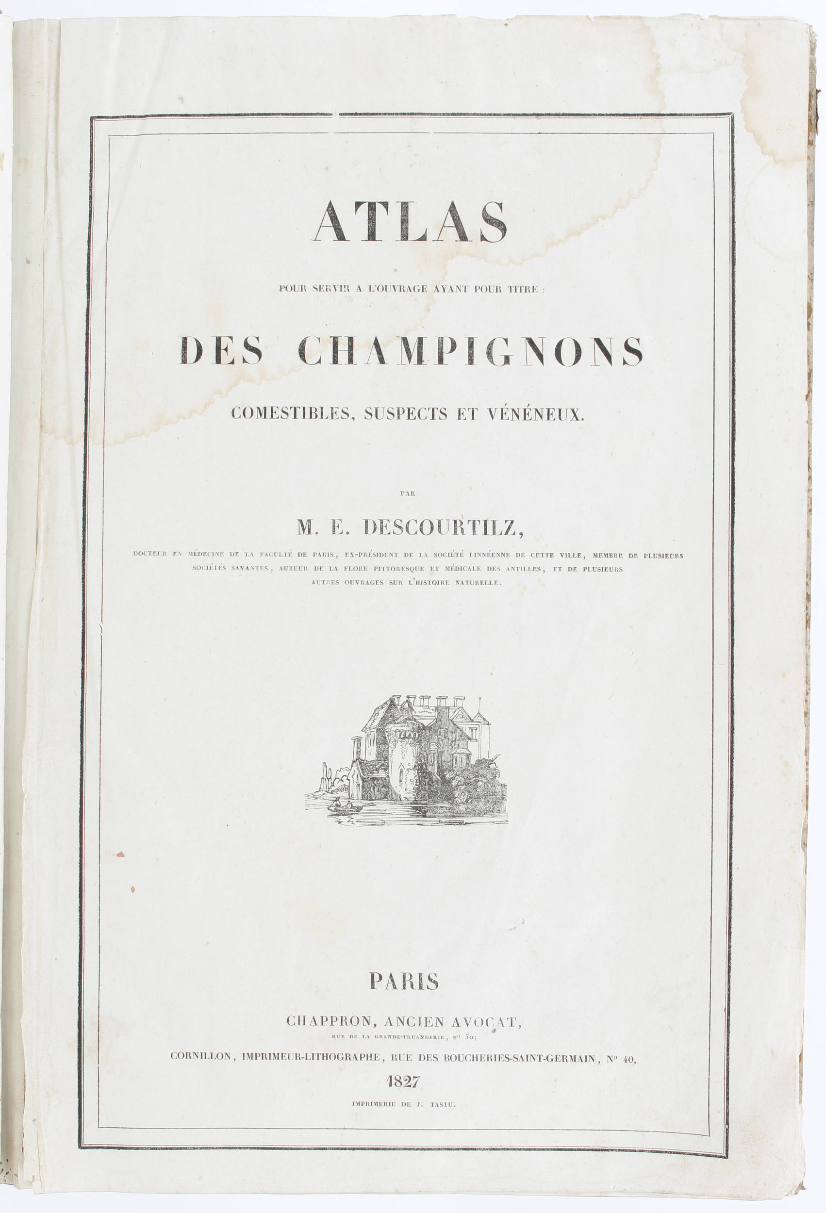 Descourtilz, Atlas des Champignons
