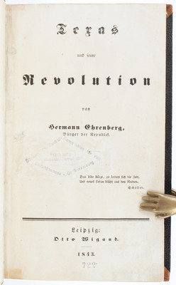 Ehrenberg, Texas und seine Revolution
