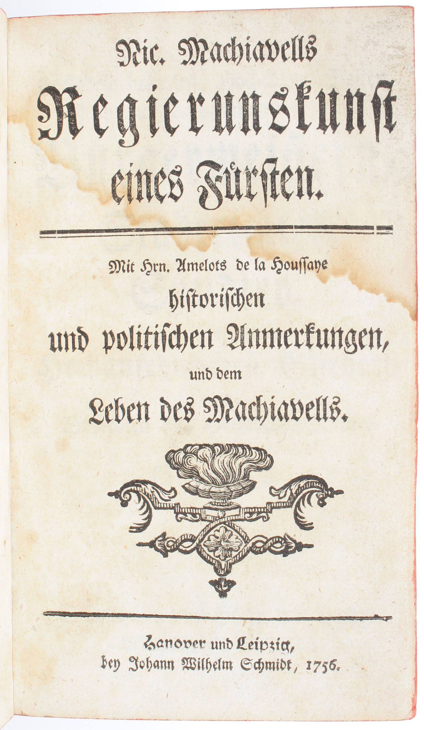 Macchiavelli, Regierungskunst