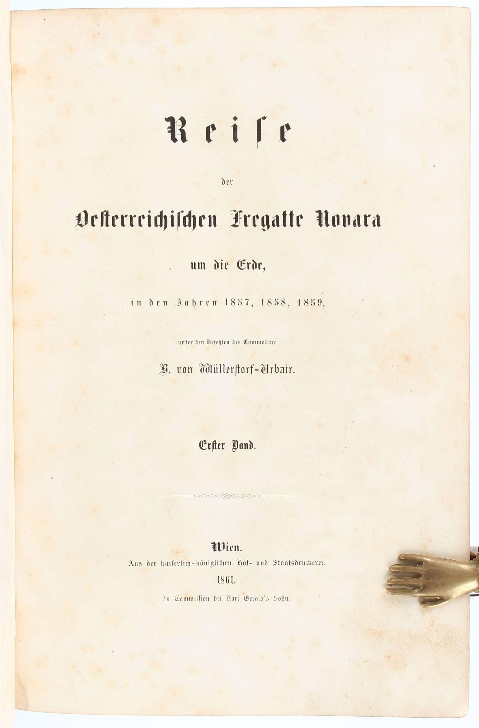 (Scherzer), Fregatte Novara. 3 Bde.