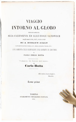Duhaut-Cilly, Viaggio intorno al globo. 2 Bde.
