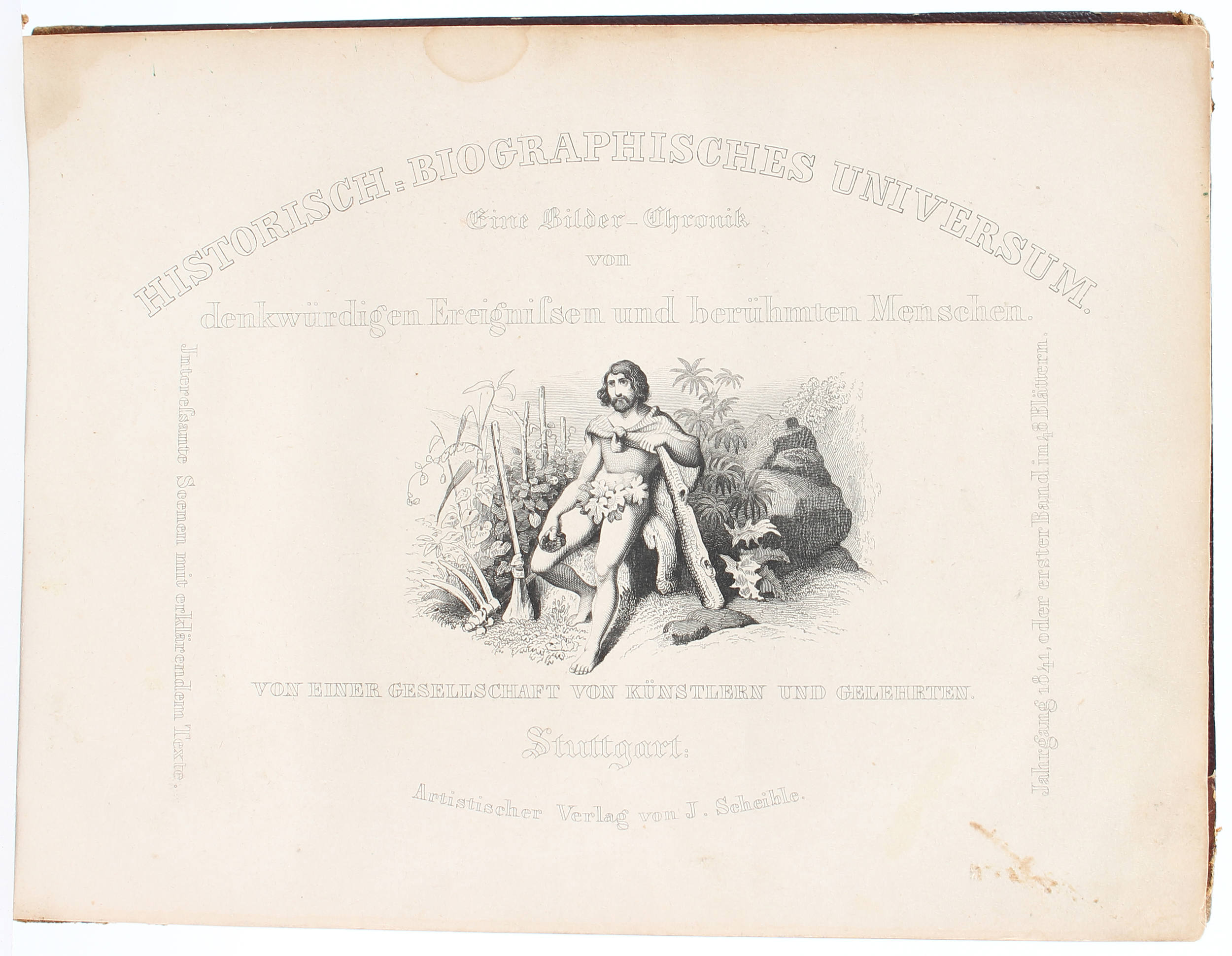 Historisch-biogr. Universum. / 4 Bde.