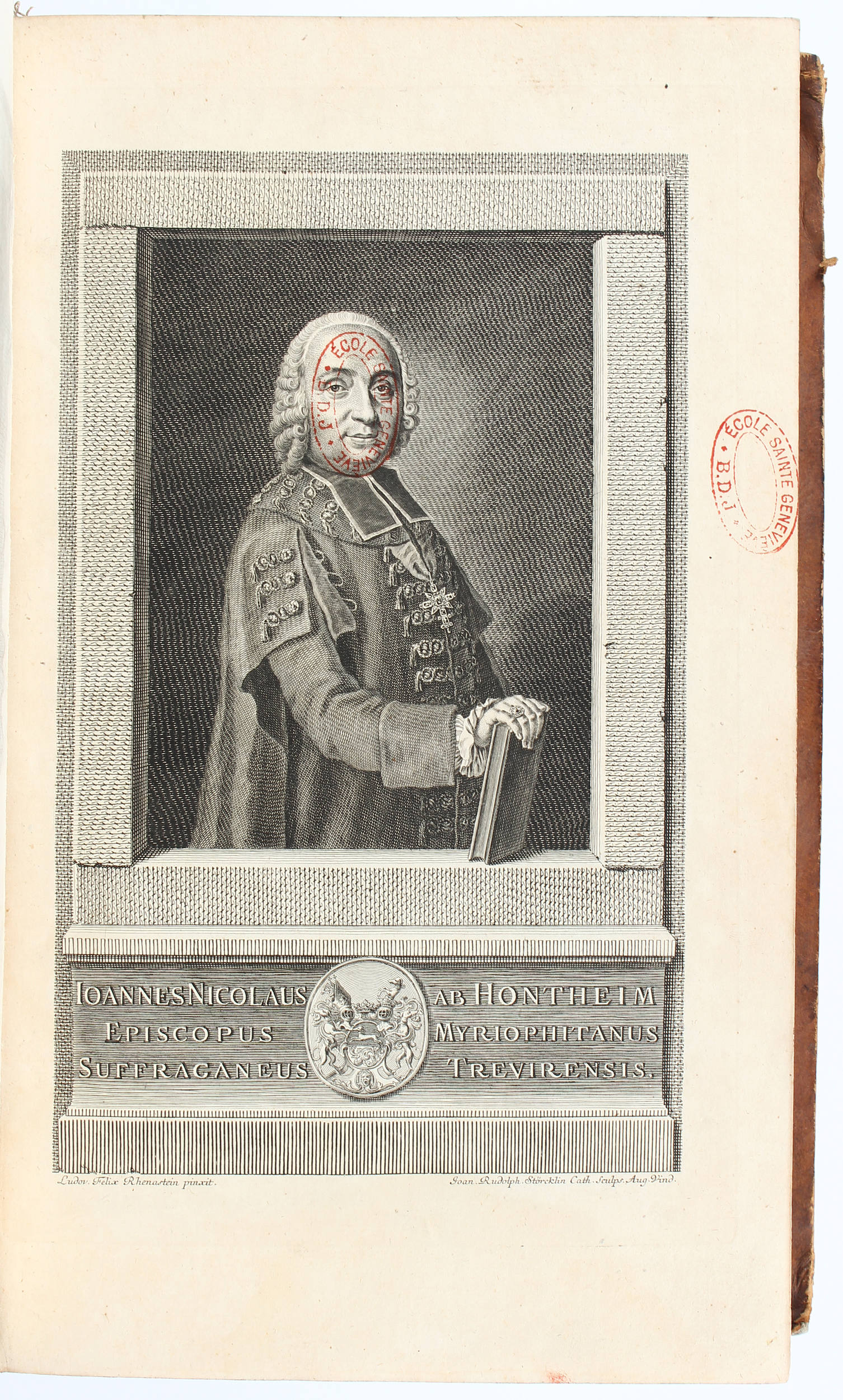 (Hontheim), Prodromus Trevirensis. 2 Bde.