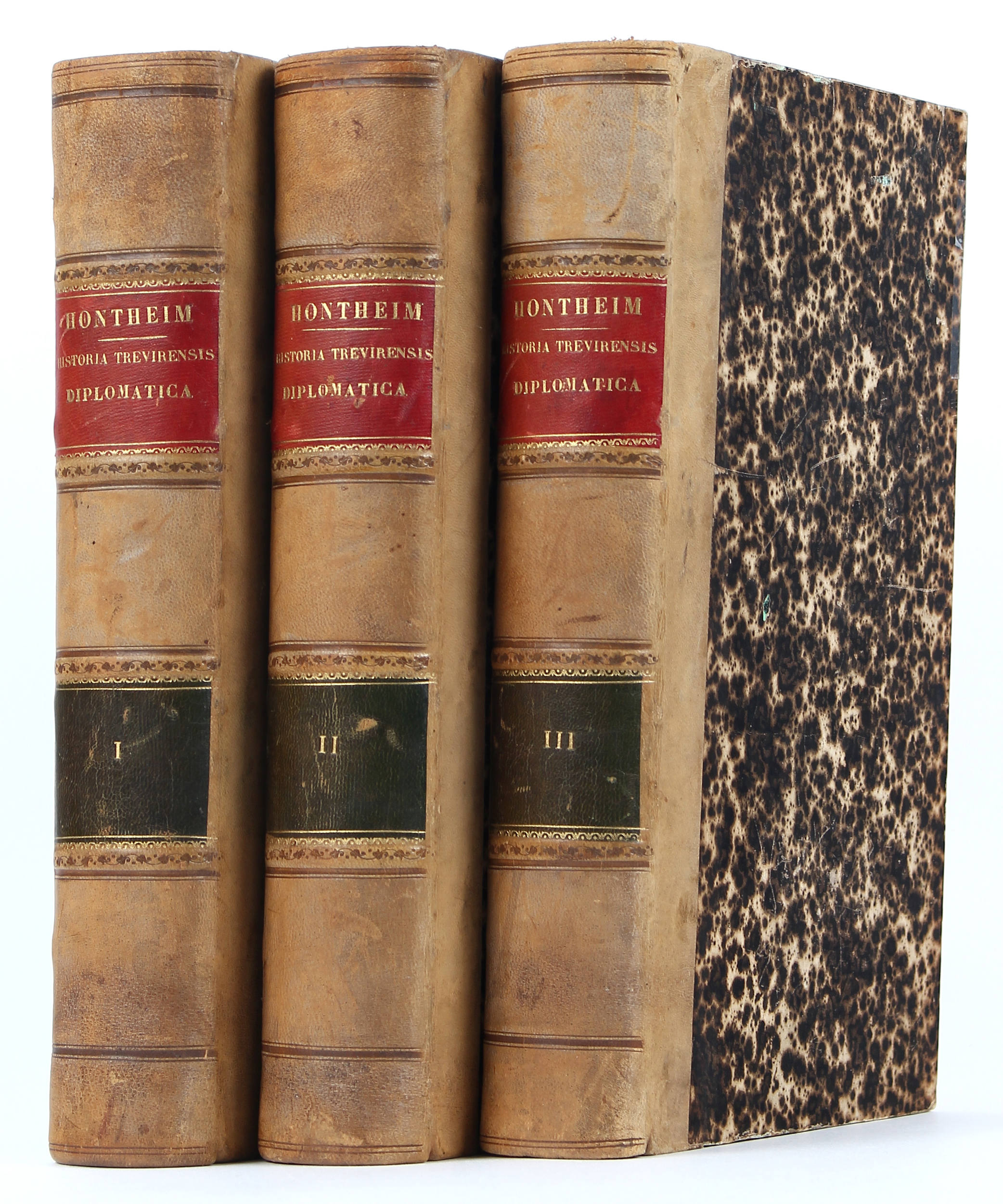 Hontheim, Historia Trevirensis. 3 Bde.