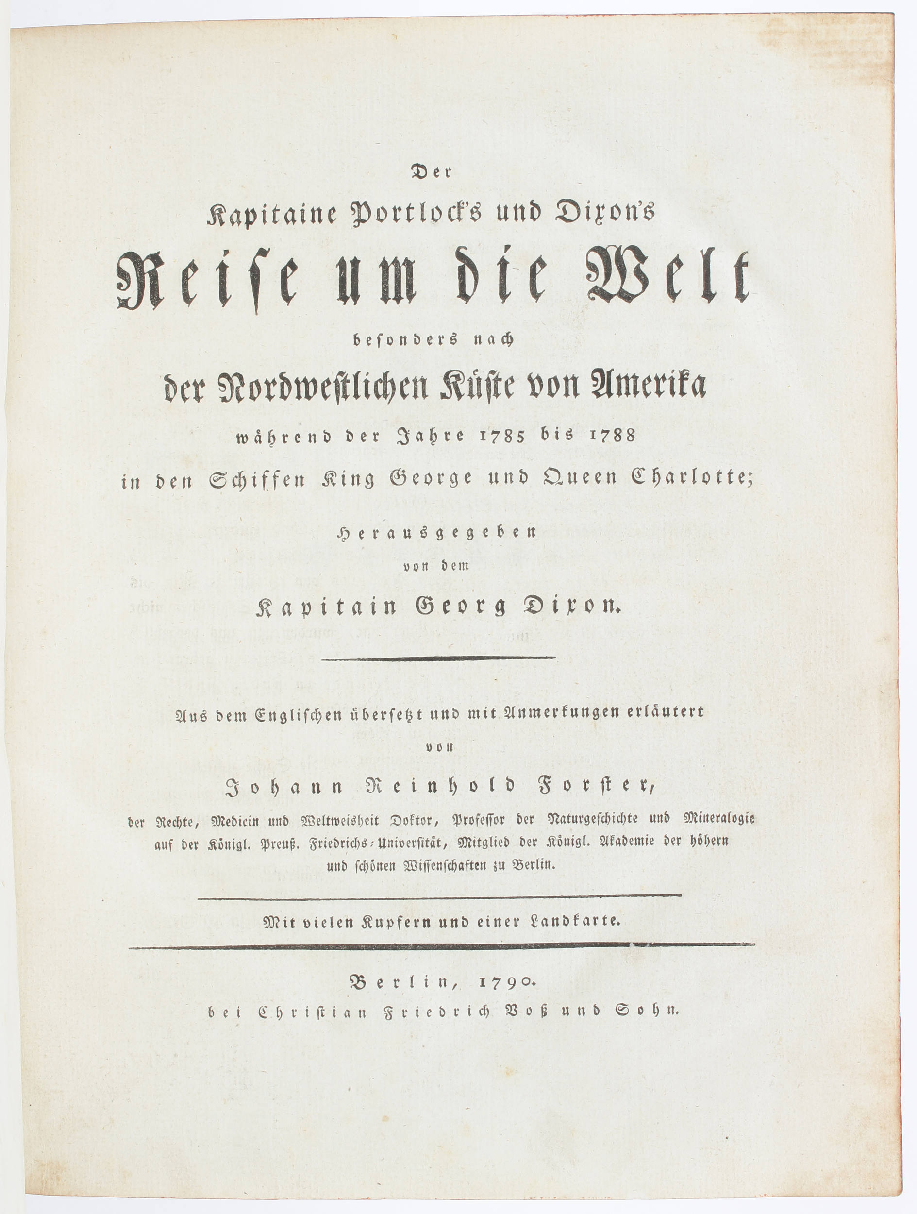 Dixon, Reise um die Welt