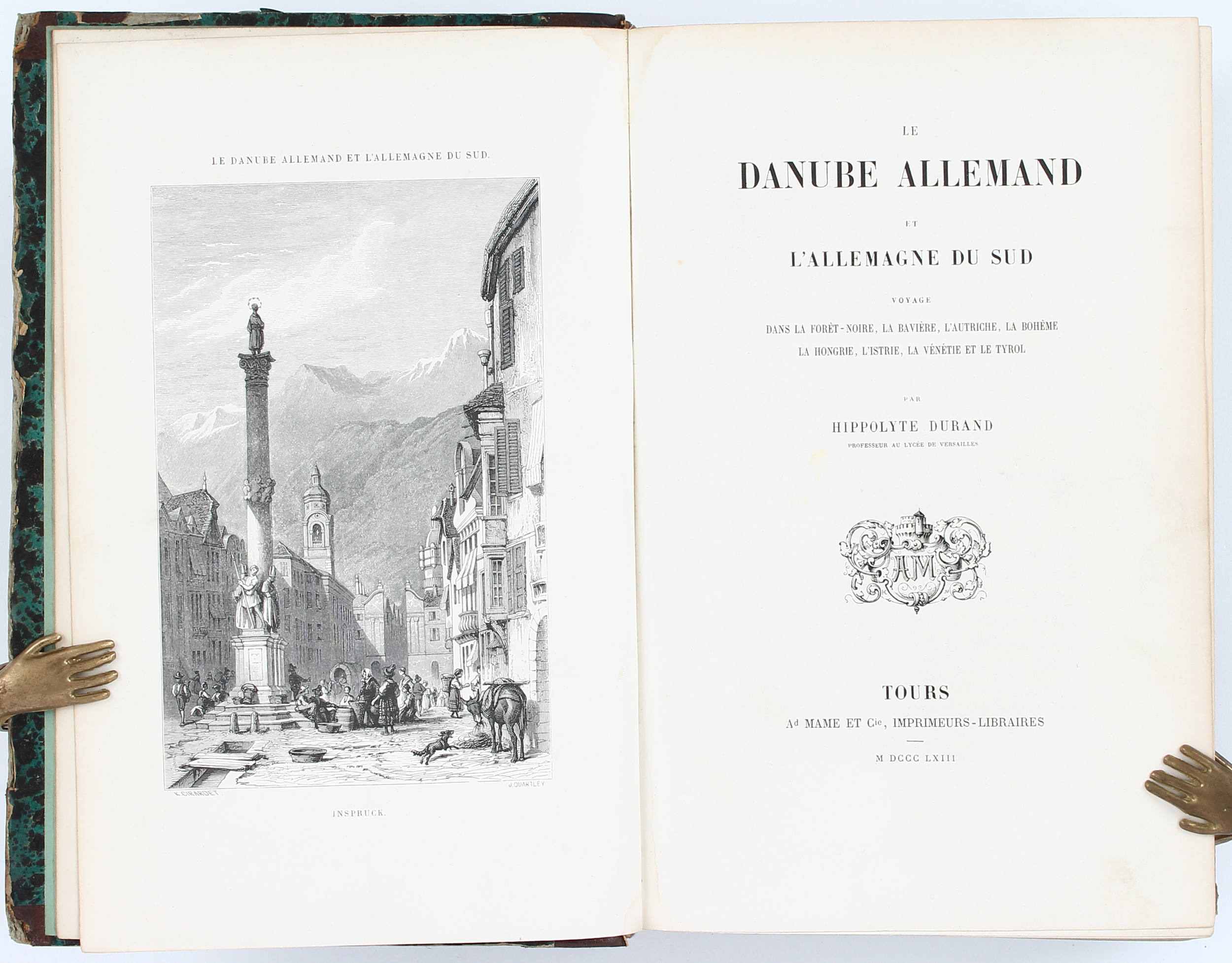 Durand, Le Rhin allemand / 4 Bde.
