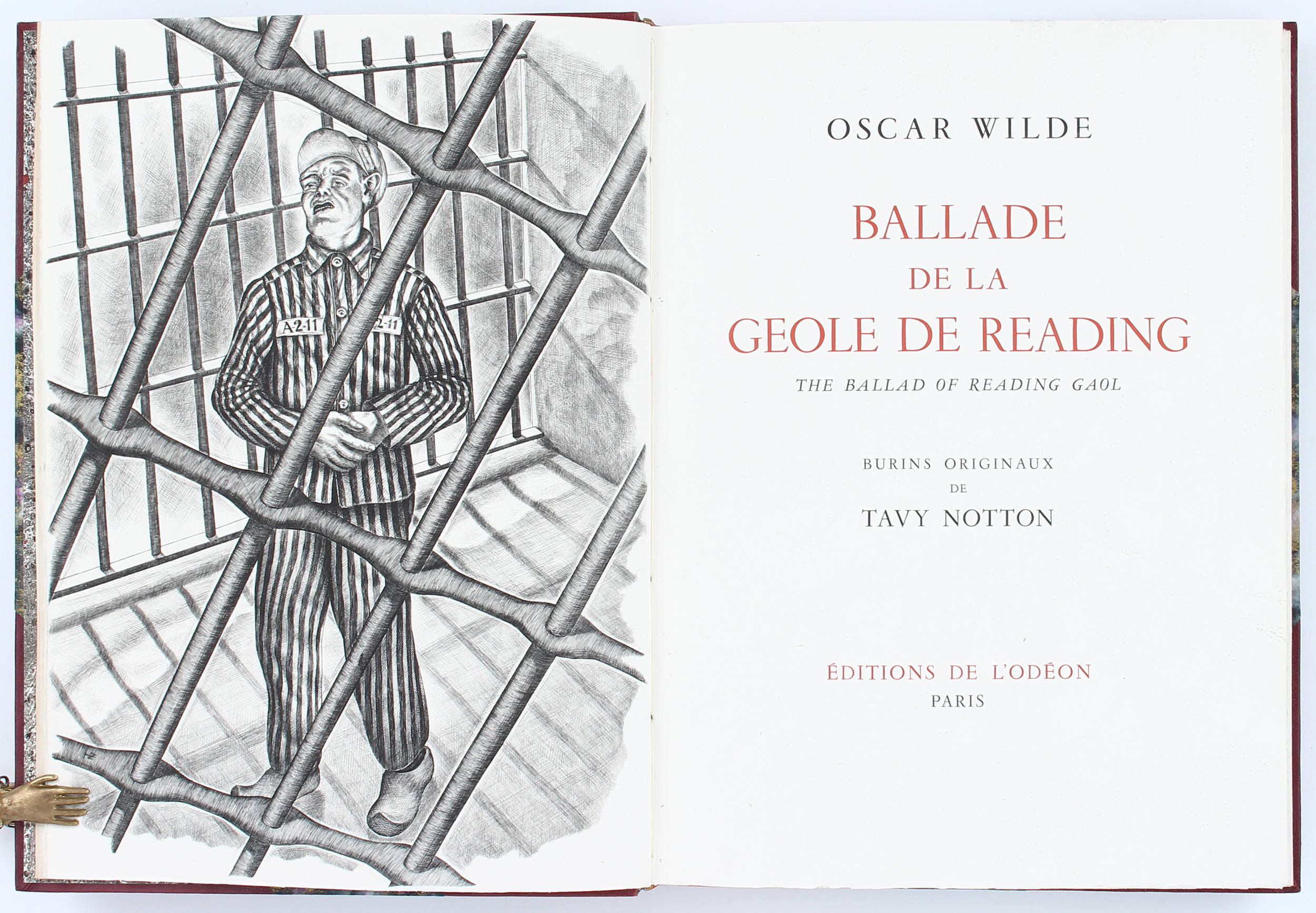 Wilde, Ballade de la geôle