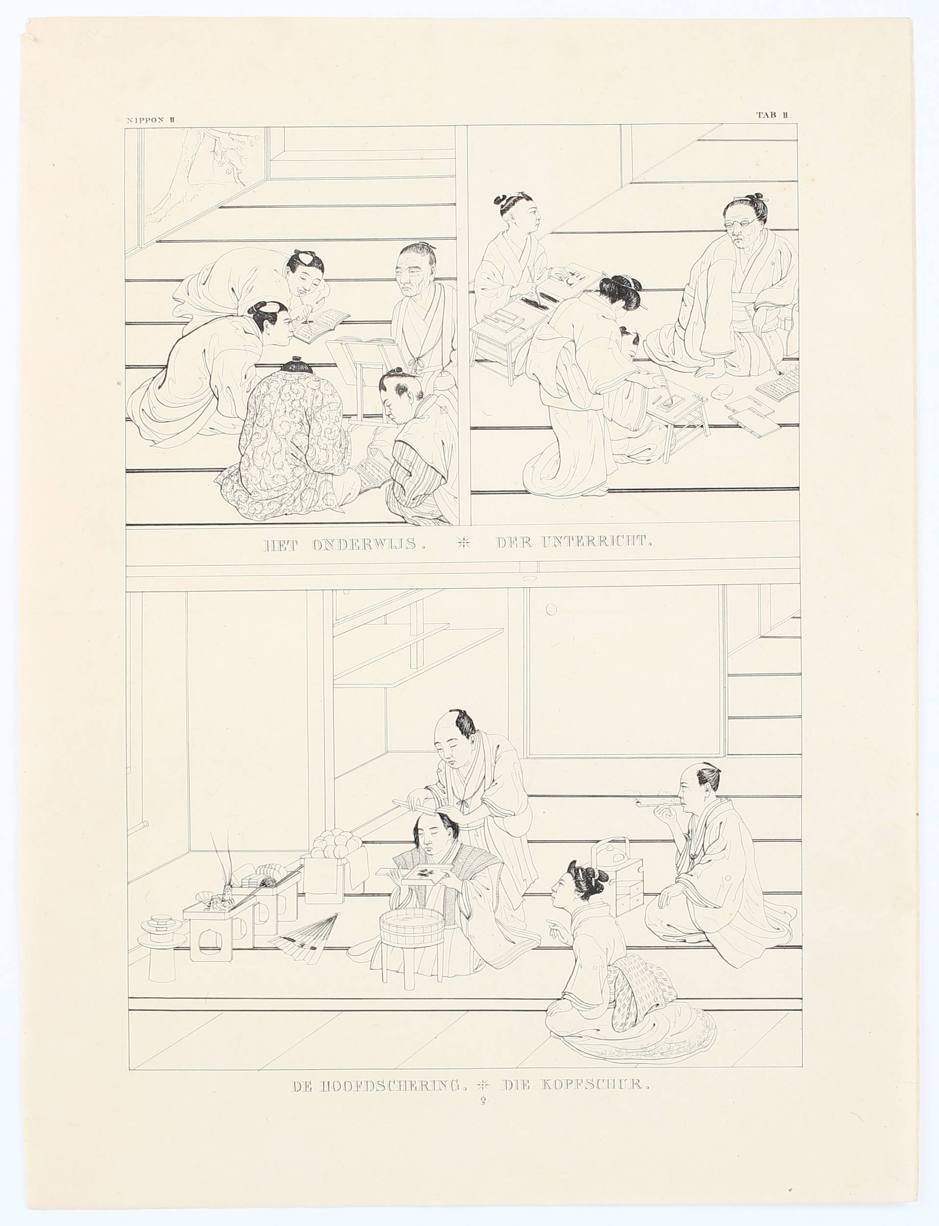 Siebold, Nippon. 61 Tafeln/ 63 Bll.